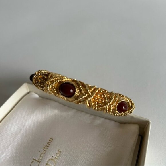 Vintage Christian Dior Henkel Grosse 60's Bangle Bracelet - Picture 5 of 10